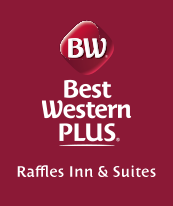 Best Western Plus Raffles Inn & Suites logo click here to return to home page